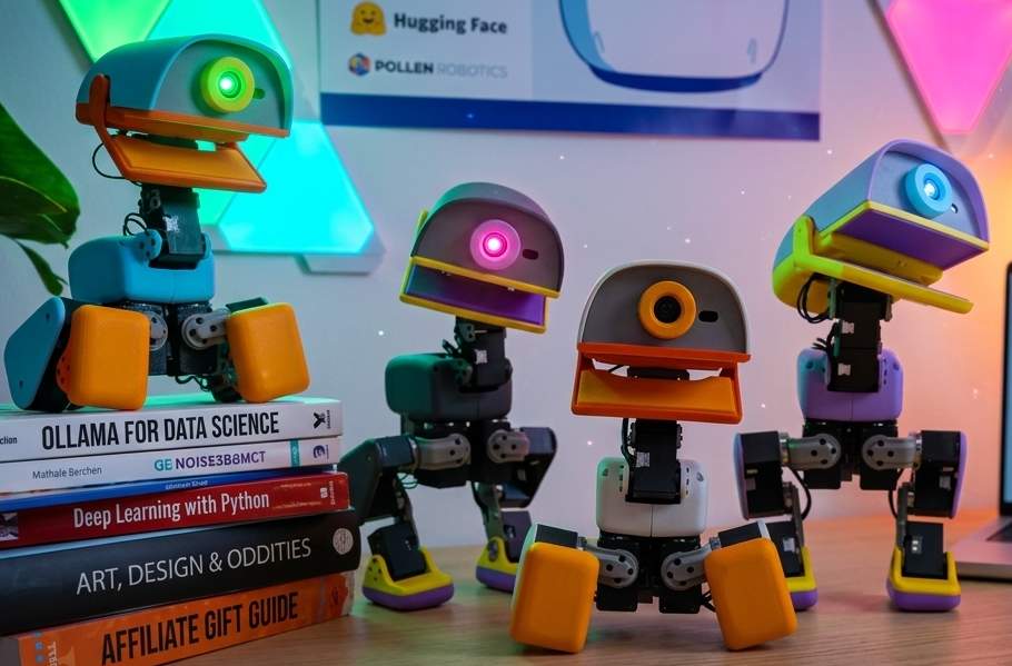 Microduck: An AI-Powered Robot Duck